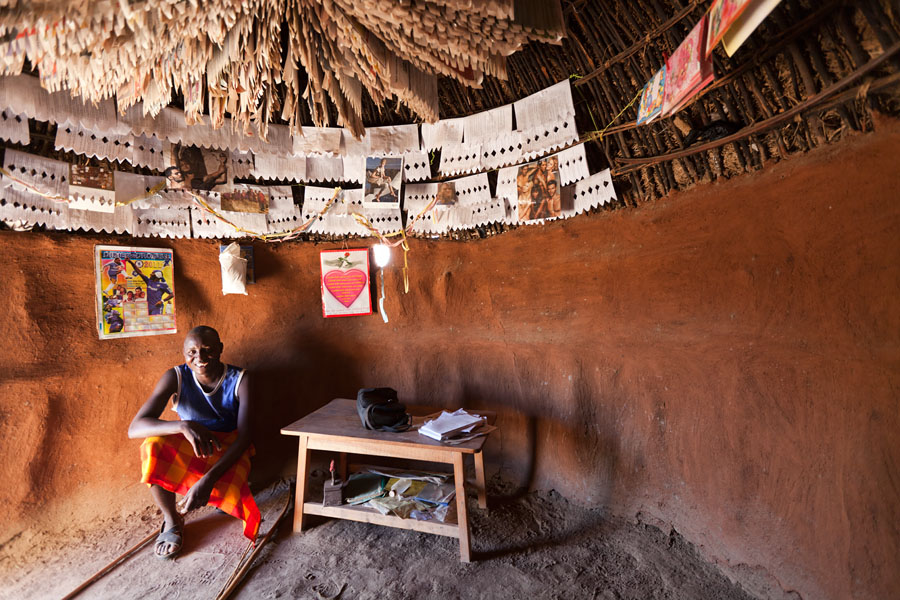  A Teenage hut from the Chamus or Njemps tribe   Kenya